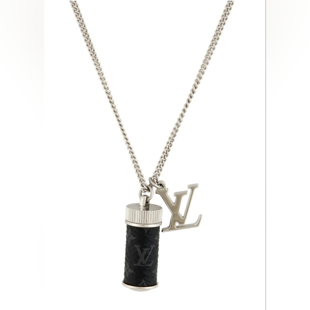 Louis Vuitton Monogram Eclipse Charms Necklace - image 1